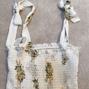 Show me your mumu cropped tie top